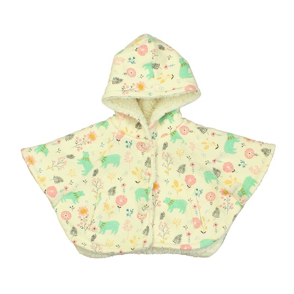 Unknown Brand Girls Ivory | Mutli Poncho size: 3-6 Months - Picture 1 of 1